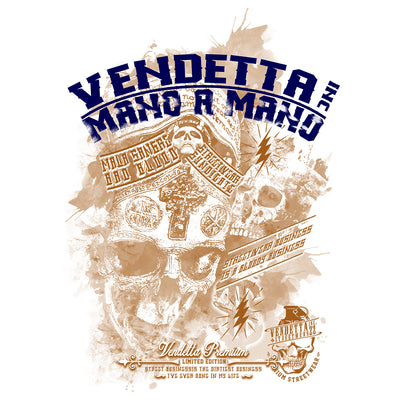 Vendetta Inc. Shirt Blood Oath weiß VD-1599