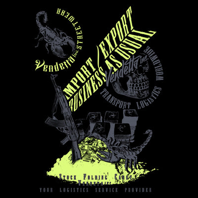 Vendetta Inc. Shirt Logistics Unit schwarz VD-1617