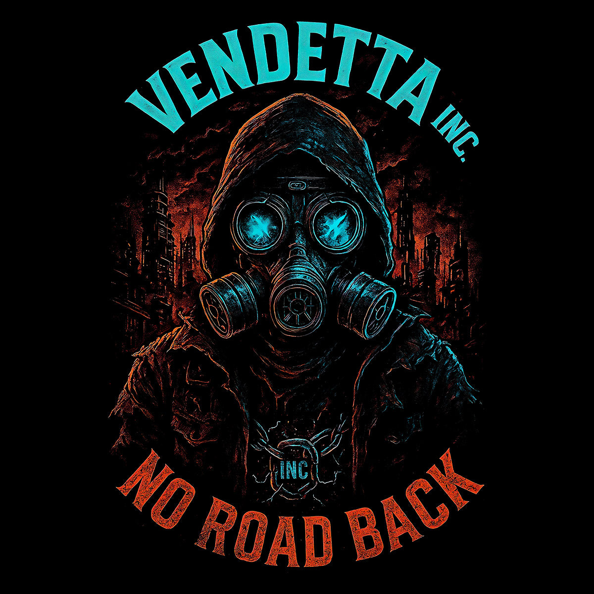 Vendetta Inc. Shirt No Road Back schwarz VD-1656