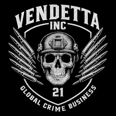 Vendetta Inc. Shirt Unit 21 schwarz VD-1658