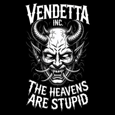Vendetta Inc. Kapuzensweater Stupid anthrazit