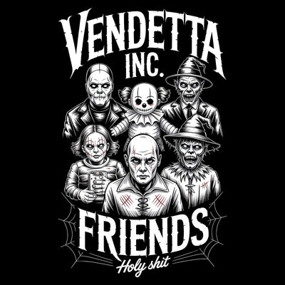 Vendetta Inc. Shirt Friends Edition schwarz