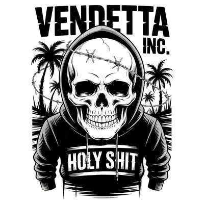 Vendetta Inc. Shirt Skull Island weiß