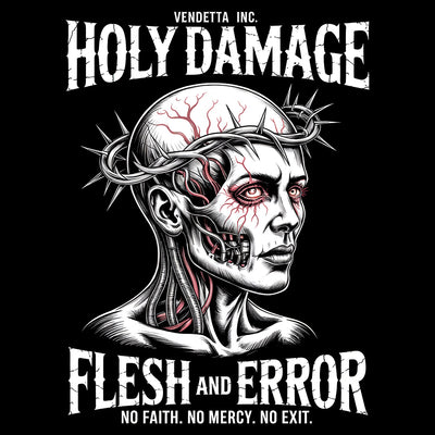 Vendetta Inc. Shirt Holy Damage schwarz