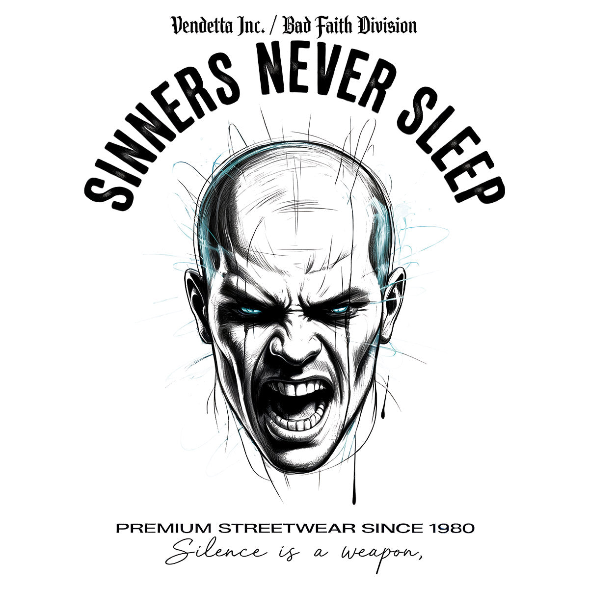 Vendetta Inc. Hoodie Sinner gelb