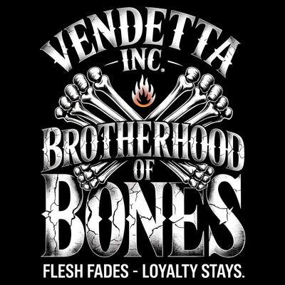 Vendetta Inc. Shirt Brotherhood of Bones schwarz