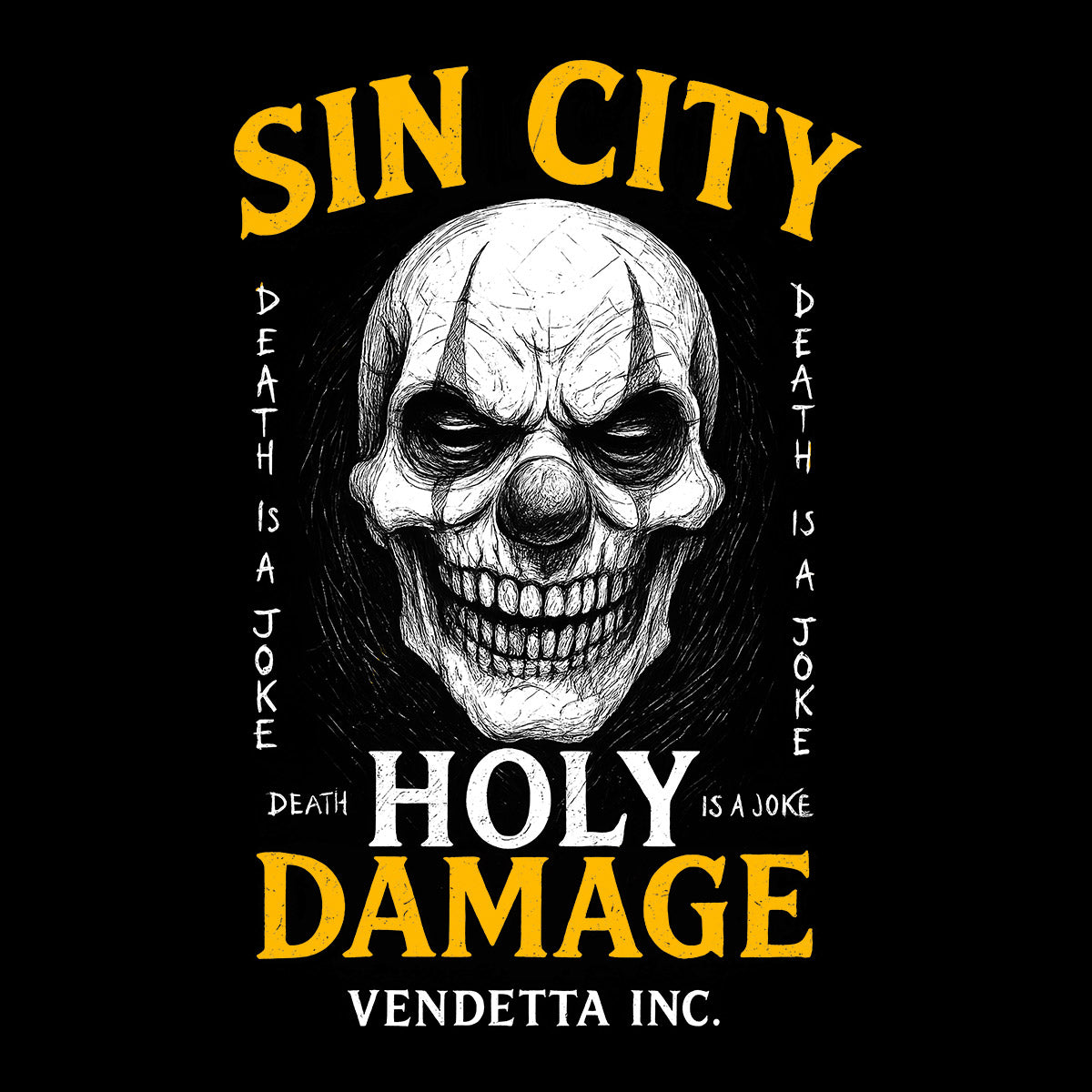 Vendetta Inc. Shirt Sin City Edition schwarz