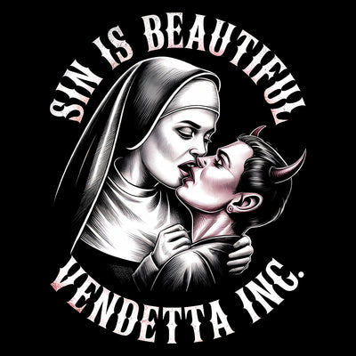 Vendetta Inc. Kapuzenpullover Sin Is Beautiful schwarz