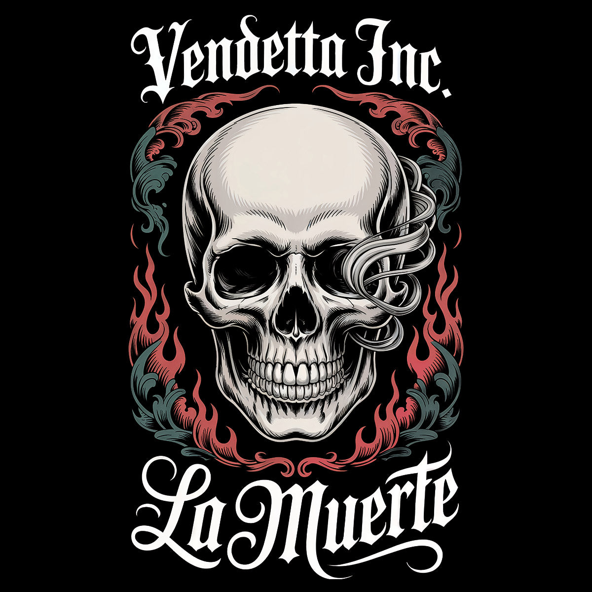 Vendetta Inc. Shirt La Muerte schwarz