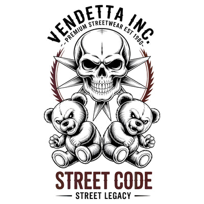 Vendetta Inc. Shirt Street Code weiß
