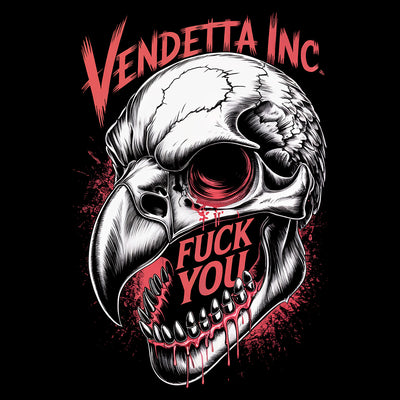 Vendetta Inc. Shirt Raven Fury Skull schwarz