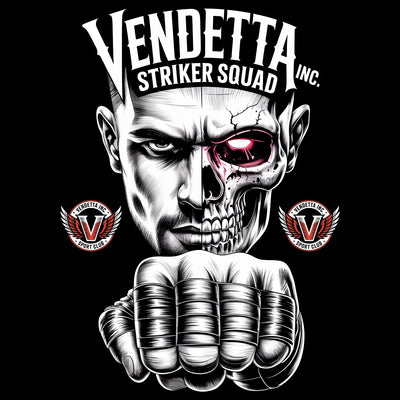Vendetta Inc. Shirt Fight Squad Skull schwarz