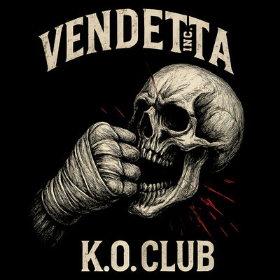 Vendetta Inc. Shirt K.O. Skull Club schwarz