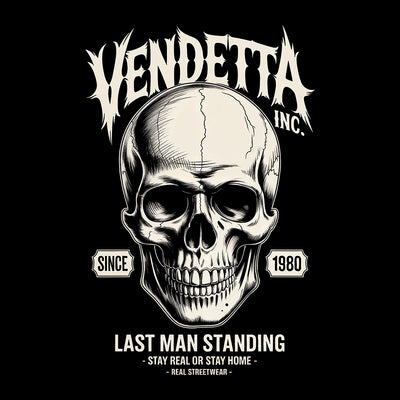Vendetta Inc. Shirt Last Man Standing schwarz
