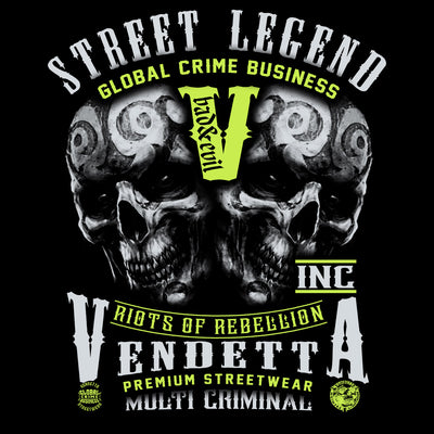Vendetta Inc. Shirt Street Legend Inc schwarz