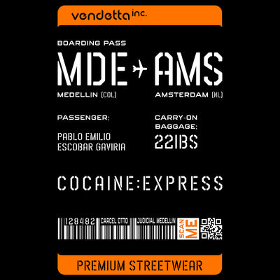 Vendetta Inc. Shirt Boarding Pass schwarz