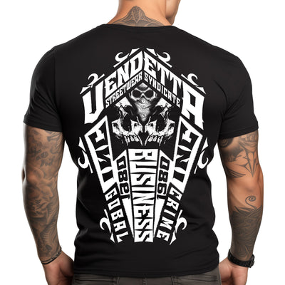 Vendetta Inc. Shirt schwarz Gobal Crime VD-1363