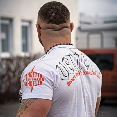 Vendetta Inc. Shirt No Pain weiß VD-1200
