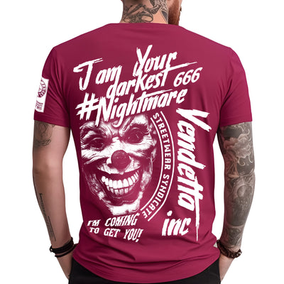 Vendetta Inc. Shirt Nightmare fuchsia VD-1316