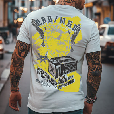 Vendetta Inc. Shirt Bad Crew weiß VD-1421