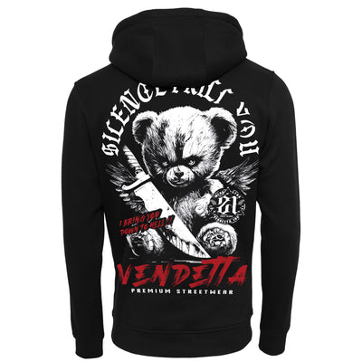 Vendetta Inc. Sweatshirt Teddy Attack schwarz VD-4056