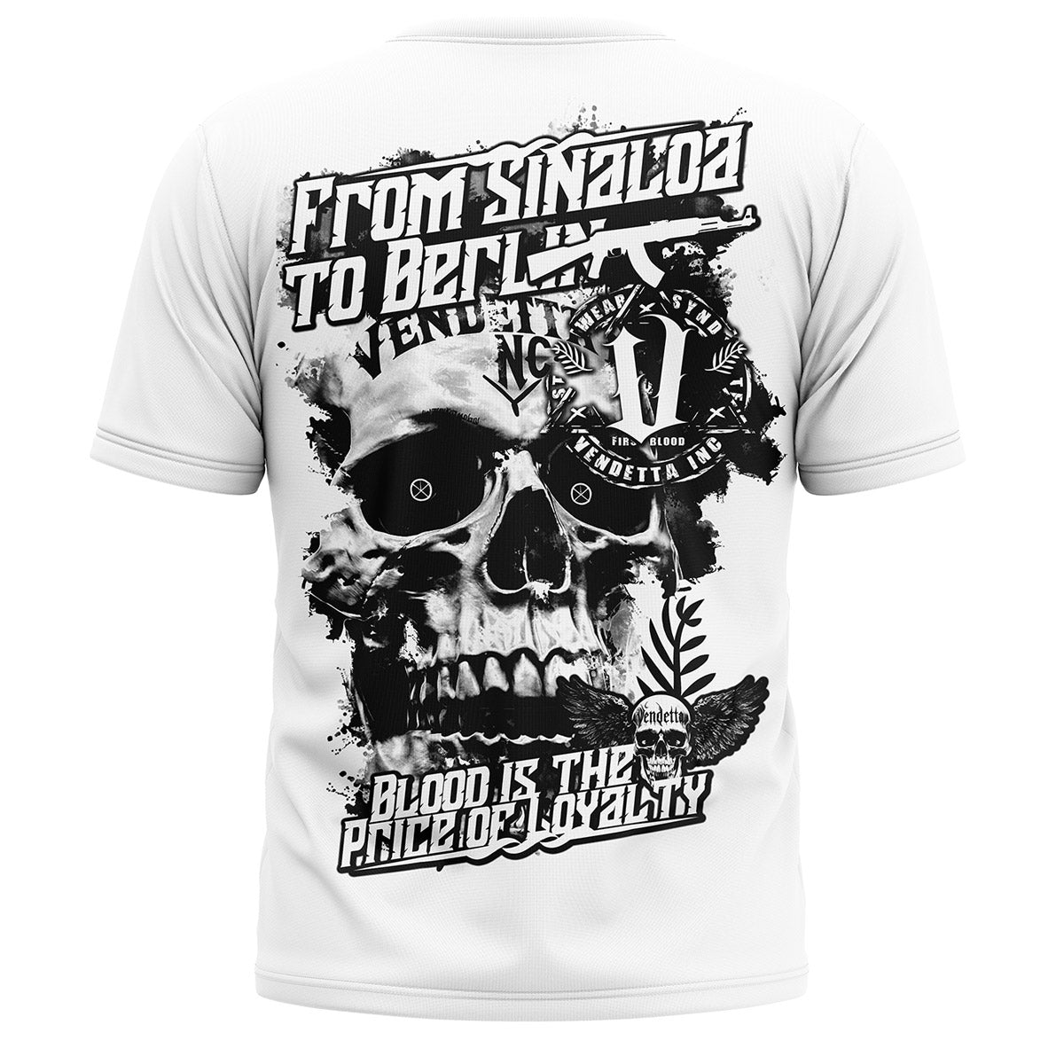Vendetta Inc. Shirt Sin to Ber weiß VD-1468