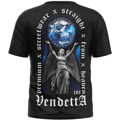 Vendetta Inc. Shirt Angel schwarz VD-1333