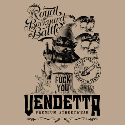 Vendetta Inc. Shirt Royal sand VD-1515