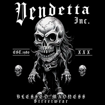 Vendetta Inc. Shirt Skull XXX schwarz VD-1524