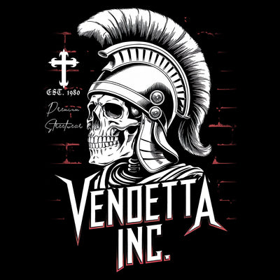 Vendetta Inc. Shirt Warrior schwarz VD-1523