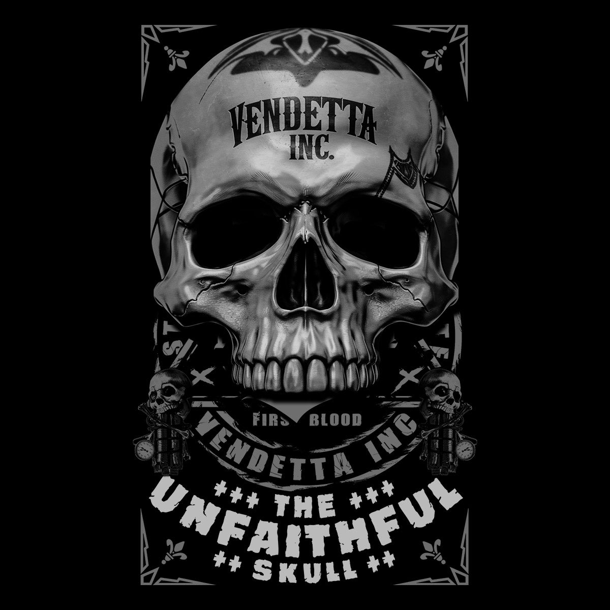 Vendetta Inc. Shirt Unfaithful schwarz VD-1509