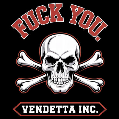 Vendetta Inc. Shirt F.Y. schwarz VD-1549