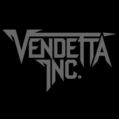 Vendetta Inc. Shirt Logo V schwarz grau VD-1553