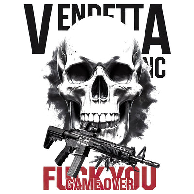 Vendetta Inc. Shirt Death Wish weiß VD-1555