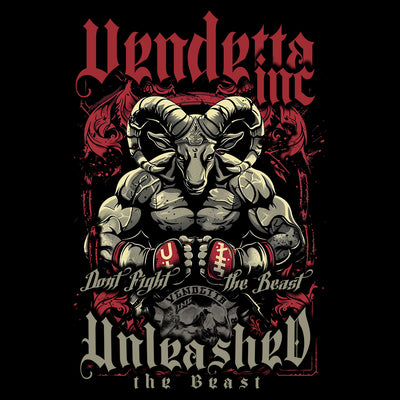 Vendetta Inc. Shirt Ram Rage schwarz VD-1566