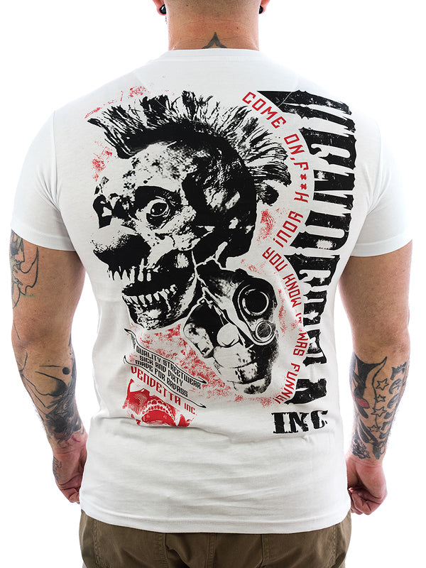 Vendetta Inc. Dirty Shirt 1083 weiß