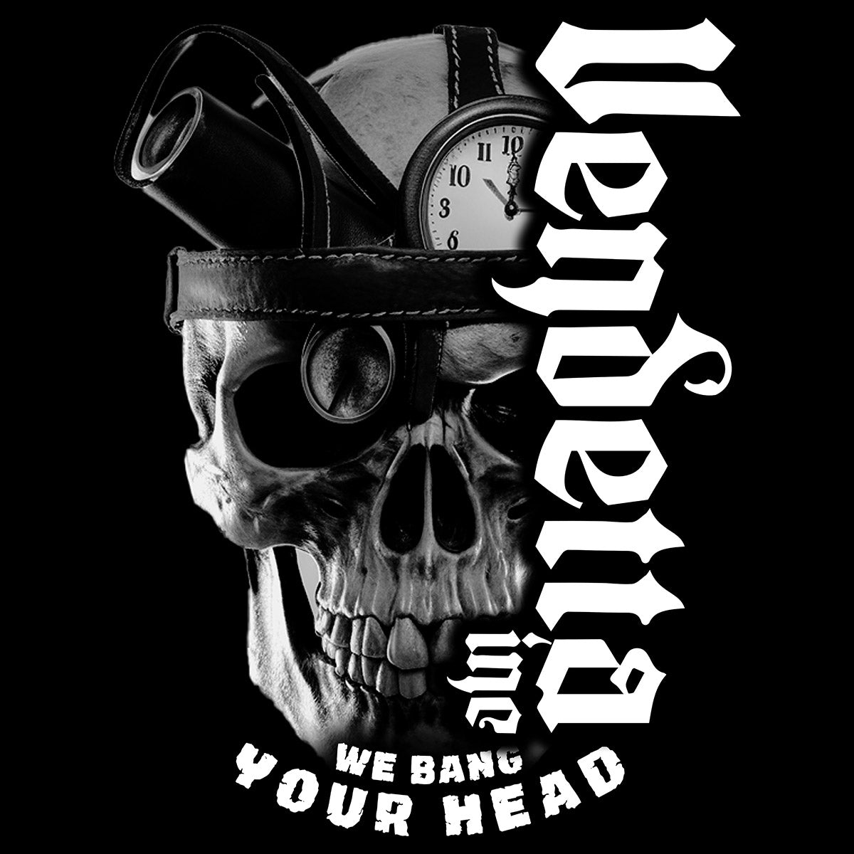 Vendetta Inc. Shirt Your Head schwarz