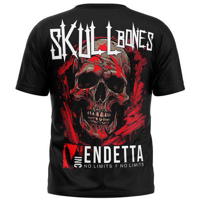 Vendetta Inc. Shirt schwarz Skull Bones