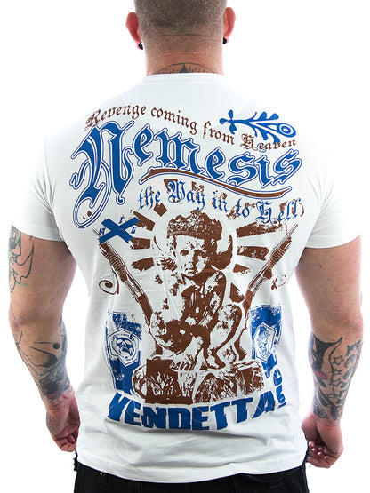 Vendetta Inc. Shirt Heaven weiß VD-1092