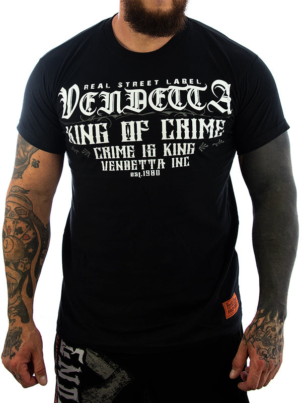 Vendetta Inc. Shirt King of Crime black 1164