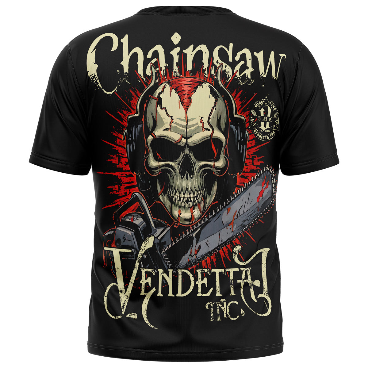 Vendetta Inc. Shirt schwarz Chainsaw