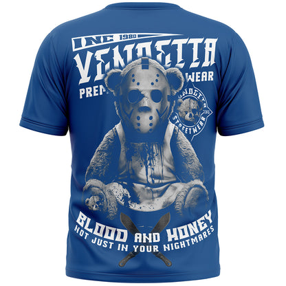 Vendetta Inc. Shirt Mask Teddy royal blue