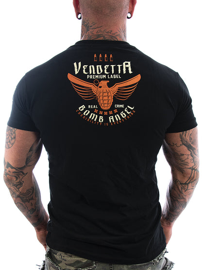 Vendetta Inc. Shirt Bomb Angel VD-1122 schwarz