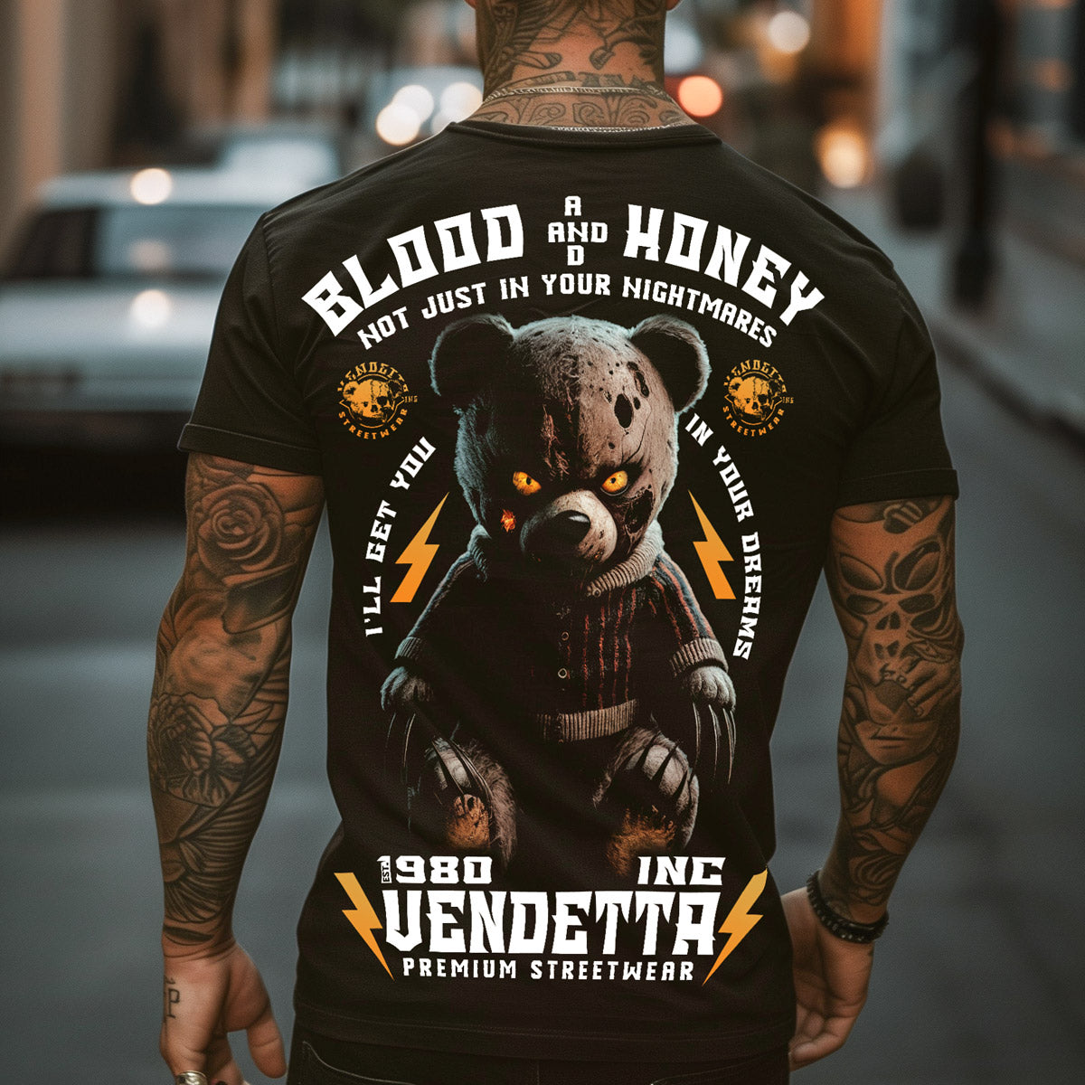 Vendetta Inc. Shirt Dreams schwarz