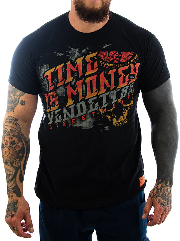 Vendetta Inc. Shirt Time is Money black 1151