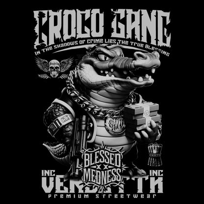 Vendetta Inc. Shirt Croco Gang schwarz VD-1534