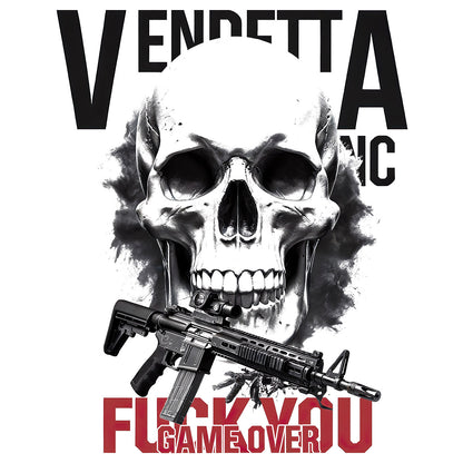 Vendetta Inc. Shirt Death Wish weiß VD-1555