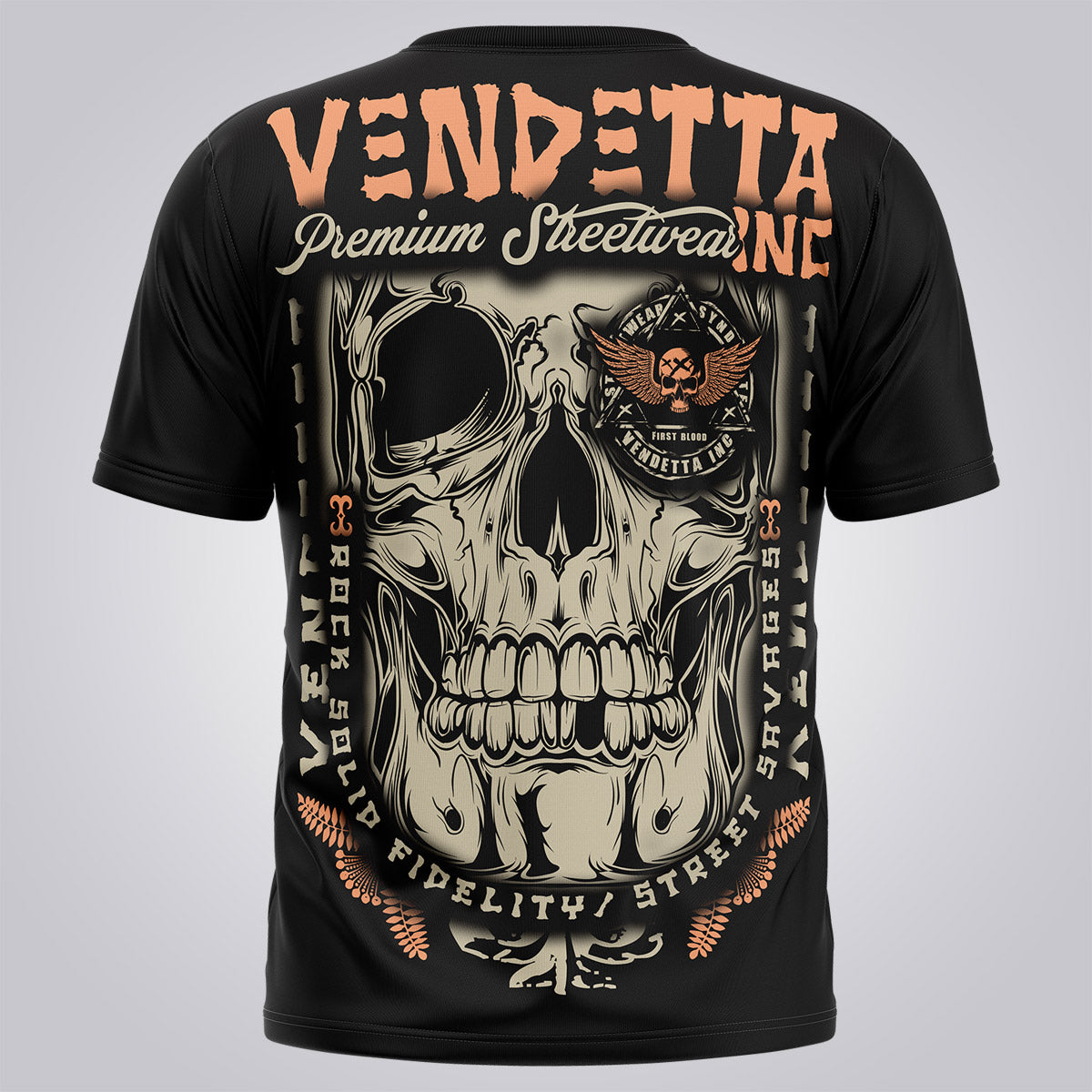 Vendetta Inc. Herren T-Shirt Street Savages schwarz 1313