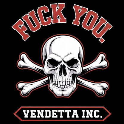 Vendetta Inc. Shirt F.Y. schwarz VD-1549