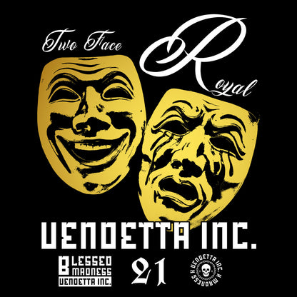 Vendetta Inc. Shirt Two Face schwarz